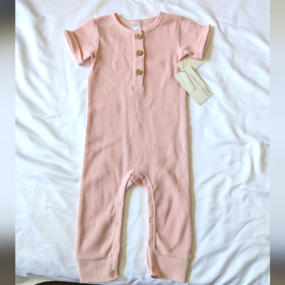 NWT Modern Moments Henley Onesie 18m - Picture 2 of 4